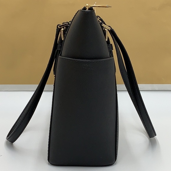 MICHAEL KORS Charlotte Large Leather Top-Zip Tote - Picture 9 of 16